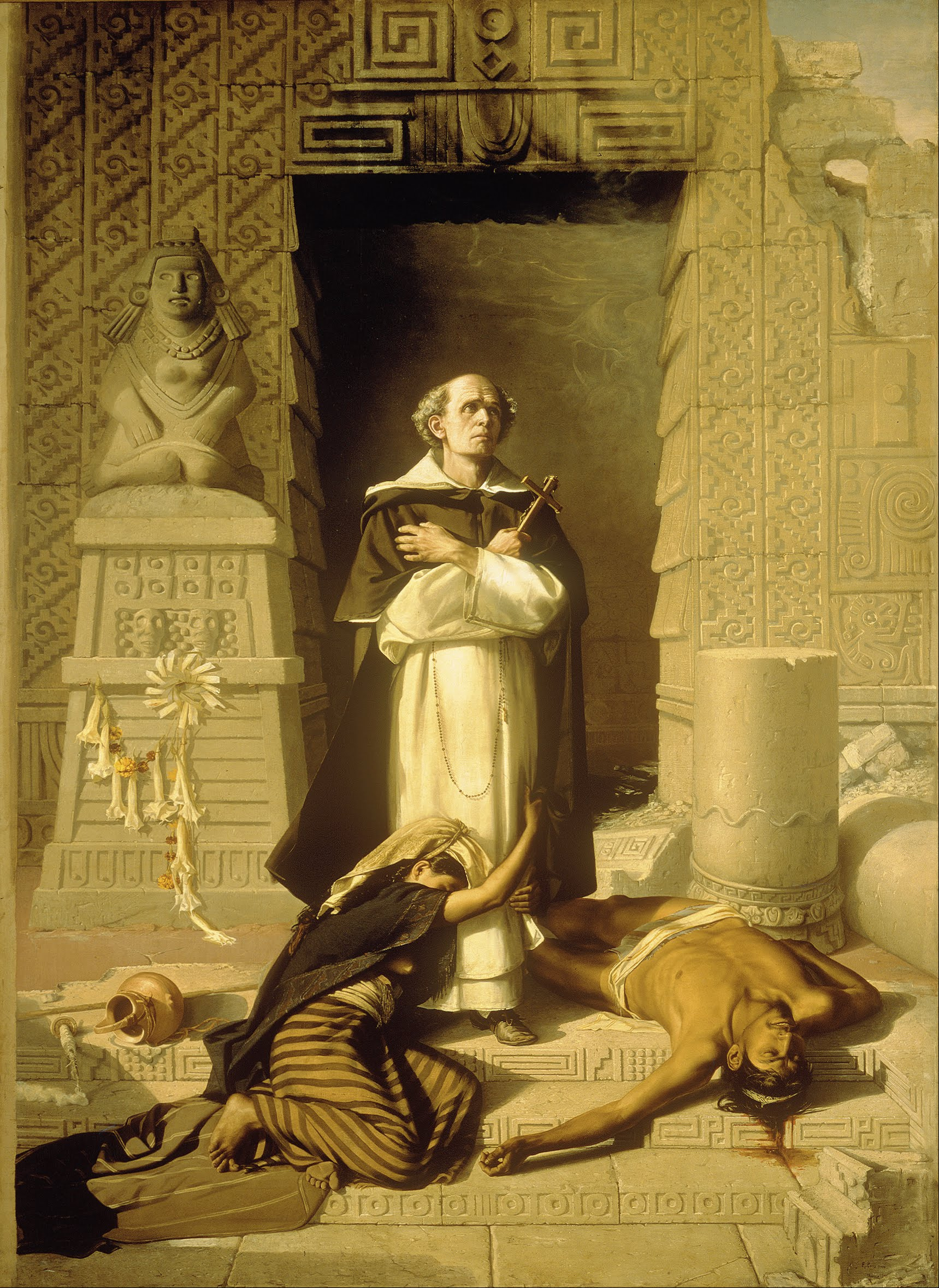 Félix de la Parra, Fray Bartolomé de las Casas (1875)